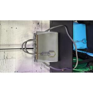 Fendi 2Jours with Gold Hardware and Adjustable Strap- Grey